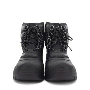 Staheekum Men's 11 Winter Snow Boots Waterproof Insulated Outdoor Faux Fur Black